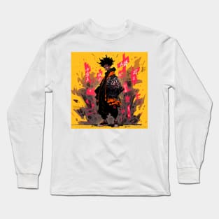 Mystical Doodle Meditator Long Sleeve T-Shirt